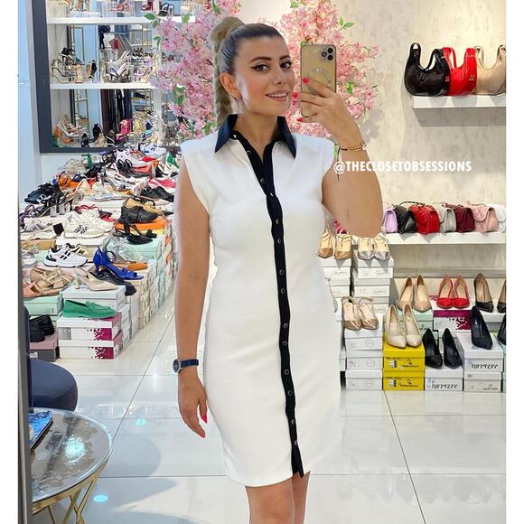 ZARA BLOGGER FAVE!!! Sleeveless Mini Dress NWT - Picture 11 of 16